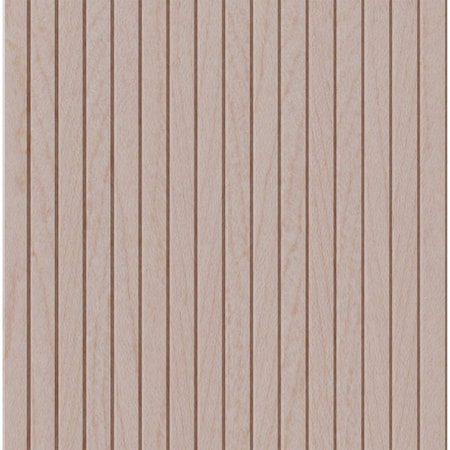 Designs Of Distinction 3/4" Thin Bevel Slat Tambour - Hard Maple (12"W x 96"L) 011296201HM1